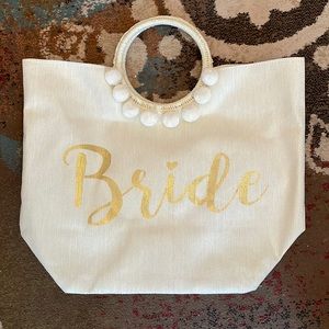 NWT Bride Beach Tote Bag